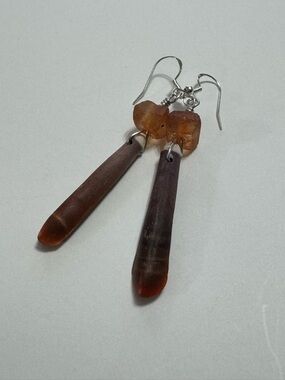 HANDMADE WANA (SEA URCHIN) SPIKE EARRINGS